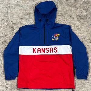 Kansas Jayhawks Windbreaker Size M